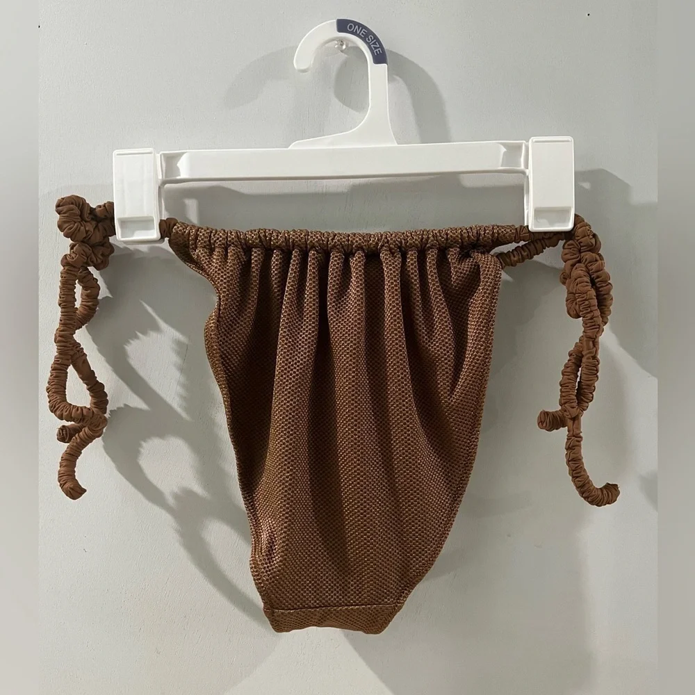 Aerie Brown Bikini Bottoms, size XL, new!